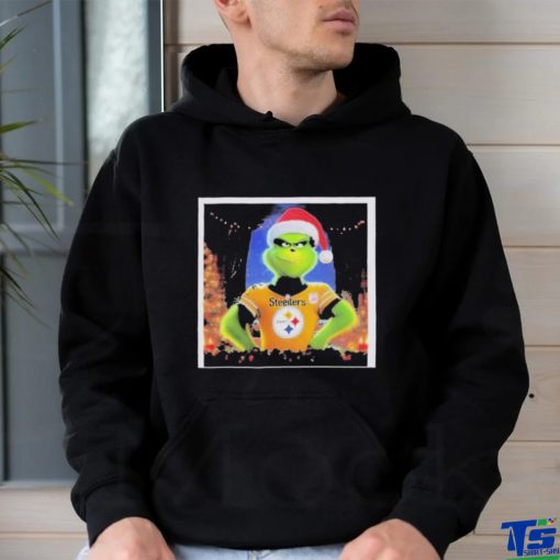 Official Grinch Pittsburgh Steelers Christmas T shirt