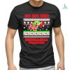 Official Grinch hand go big red Nebraska cornhuskers ugly Christmas T shirt