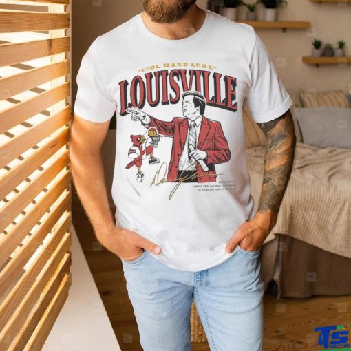 Official Homefield Cream Louisville Cardinals The Denny Crum Legacy Collection T Shirt