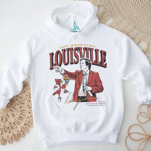 Official Homefield Cream Louisville Cardinals The Denny Crum Legacy Collection T Shirt