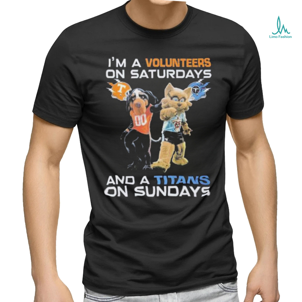 Official I’m A Volunteers On Saturdays And A Titans On Sundays 2024 T Shirt Official I’m A Volunteers On Saturdays And A Titans On Sundays 2024 T Shirt