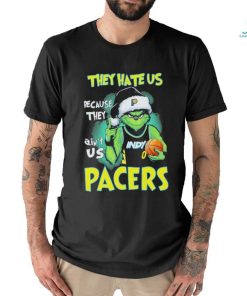 Official Indiana Pacers Grinch Hate Us Christmas Shirt