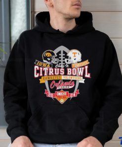 Official Iowa Hawkeyes Vs Tennessee Volunteers Cheez IT Citrus Bowl Orlando Florida 2024 Shirt
