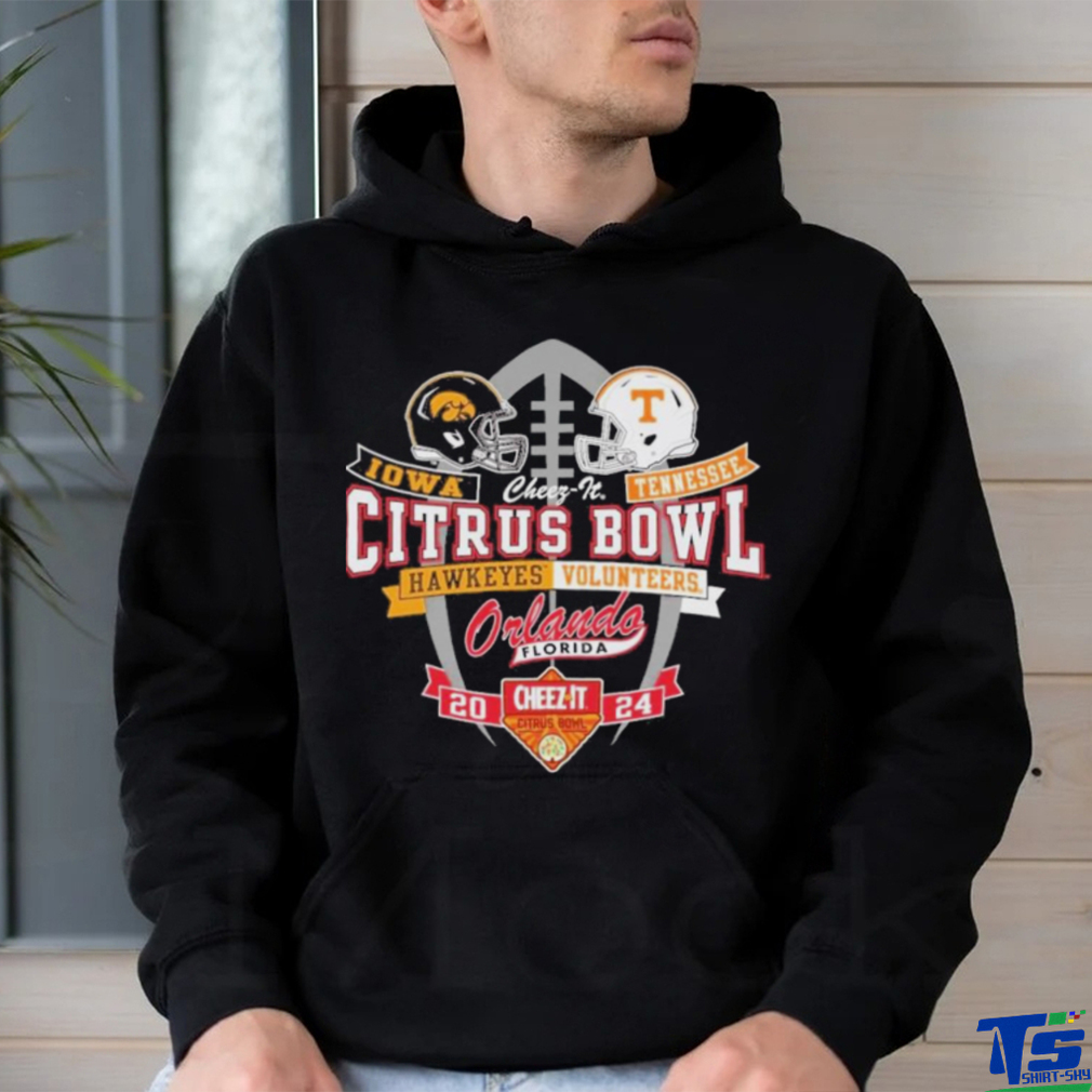 Official Iowa Hawkeyes Vs Tennessee Volunteers Cheez IT Citrus Bowl Orlando Florida 2024 Shirt Official Iowa Hawkeyes Vs Tennessee Volunteers Cheez IT Citrus Bowl Orlando Florida 2024 Shirt