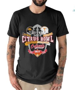 Official Iowa Hawkeyes Vs Tennessee Volunteers Cheez IT Citrus Bowl Orlando Florida 2024 Shirt