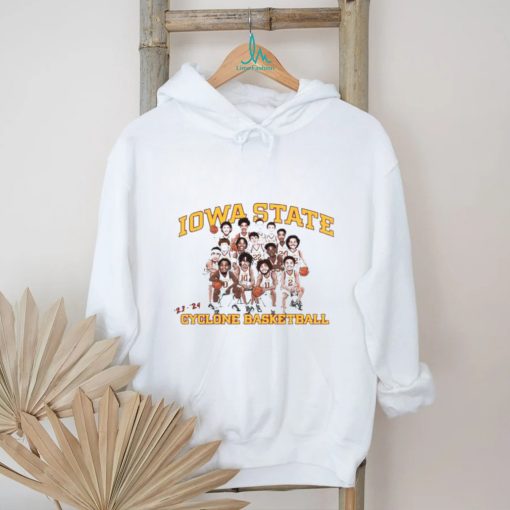 Official Iowa State Basketball Team Roster Player 2023 T Shirt