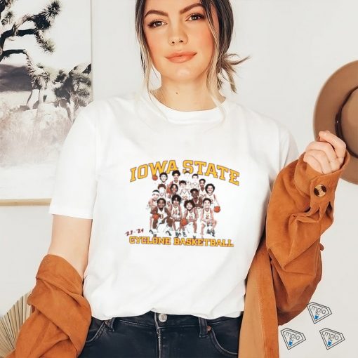 Official Iowa State Basketball Team Roster Player 2023 T Shirt