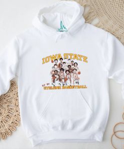 Official Iowa State Basketball Team Roster Player 2023 T Shirt