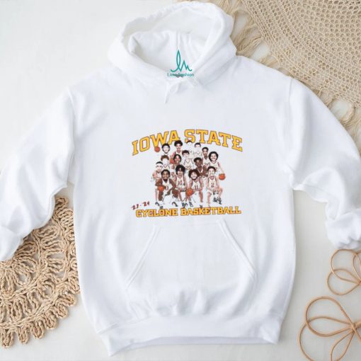 Official Iowa State Basketball Team Roster Player 2023 T Shirt