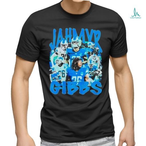 Official Jahmyr Gibbs NFL Detroit Lions T Shirt