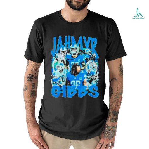 Official Jahmyr Gibbs NFL Detroit Lions T Shirt