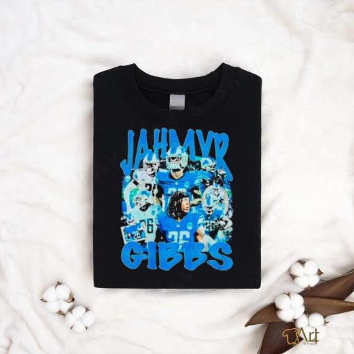 Official Jahmyr Gibbs NFL Detroit Lions T Shirt