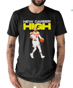 Official Jalen brunson went on an incredible shooting display with new career high to lead the knicks to victory against the suns shirt
