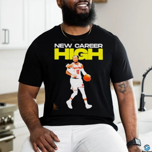 Official Jalen brunson went on an incredible shooting display with new career high to lead the knicks to victory against the suns shirt