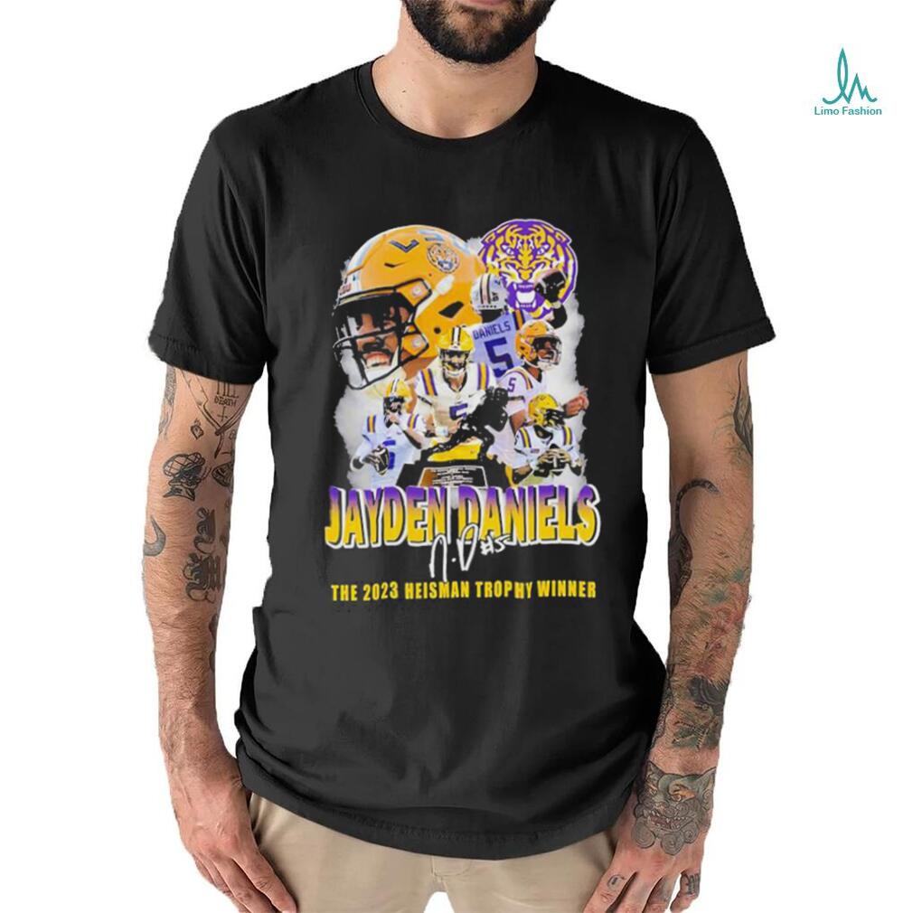 Official Jayden Daniels The 2023 Heisman Trophy Winner T Shirt Official Jayden Daniels The 2023 Heisman Trophy Winner T Shirt