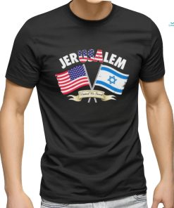 Official JerUSAlem United We Stand USA And Israel shirt