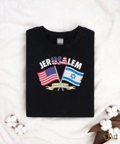 Official JerUSAlem United We Stand USA And Israel shirt