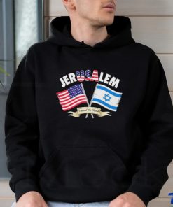 Official JerUSAlem United We Stand USA And Israel shirt