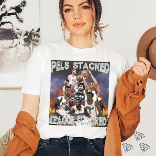 Official Joelvenile Pels Stacked League Flock Shirt