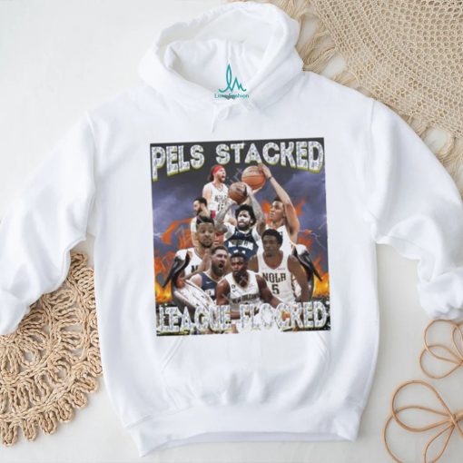 Official Joelvenile Pels Stacked League Flock Shirt