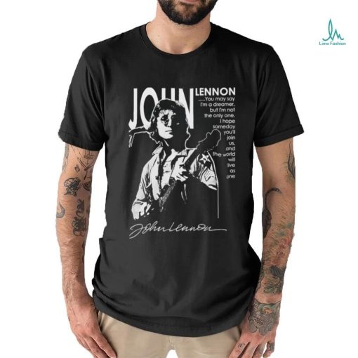 Official John Lennon I’m Not The Only One Dreamer Shirt