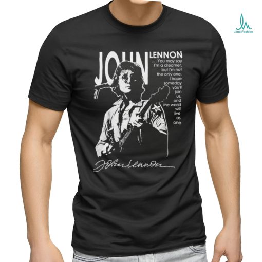 Official John Lennon I’m Not The Only One Dreamer Shirt