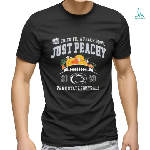 Official Just Peachy Penn State Football Chick Fil A Peach Bowl 2023 Shirt