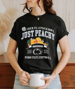 Official Just Peachy Penn State Football Chick Fil A Peach Bowl 2023 Shirt