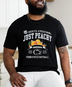Official Just Peachy Penn State Football Chick Fil A Peach Bowl 2023 Shirt