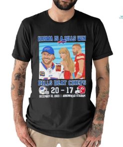 Official Karma Is A Bills Win Buffalo Bills Beat Kansas City Chiefs 20 – 17 December 10, 2023 Arrowhead Stadium T Shirt