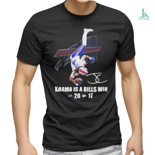 Official Karma Is A Bills Win Buffalo Bills Beat Kansas City Chiefs T Shirt