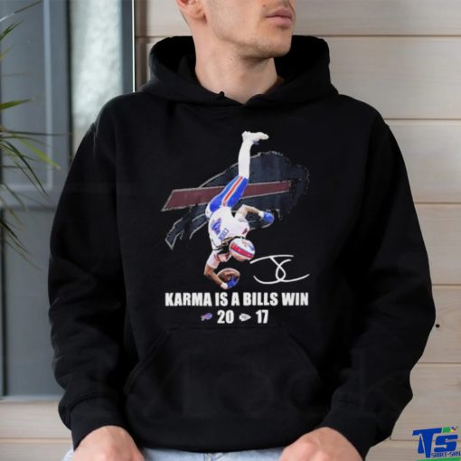 Official Karma Is A Bills Win Buffalo Bills Beat Kansas City Chiefs T Shirt