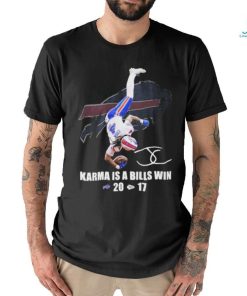 Official Karma Is A Bills Win Buffalo Bills Beat Kansas City Chiefs T Shirt