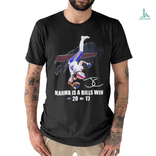Official Karma Is A Bills Win Buffalo Bills Beat Kansas City Chiefs T Shirt