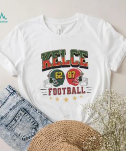 Official Kelce Brothers Football 62 87 Eagles Chiefs Shirt