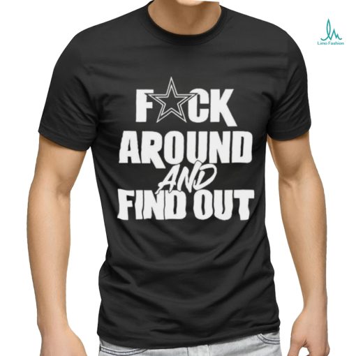 Official Kelly K 9 Cowboys Fuck Around And Find Out Shirt