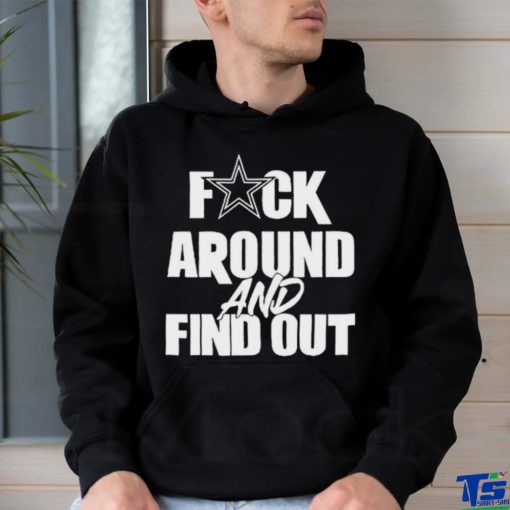 Official Kelly K 9 Cowboys Fuck Around And Find Out Shirt