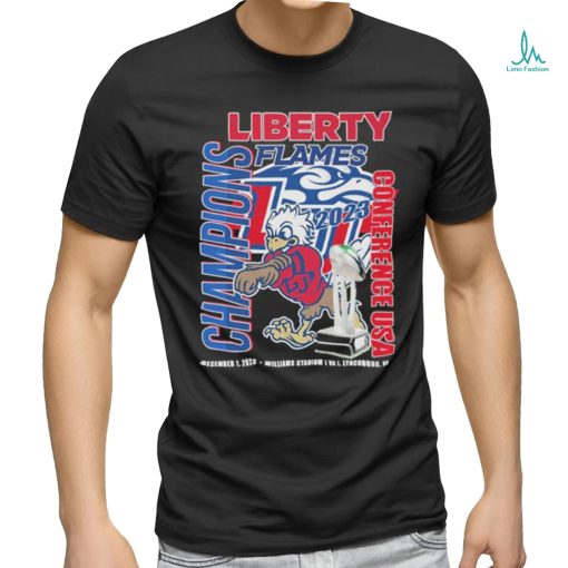 Official Liberty Flames 2023 Conference USA Champions Shirt