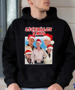 Official Literally Xmas Christmas T Shirt
