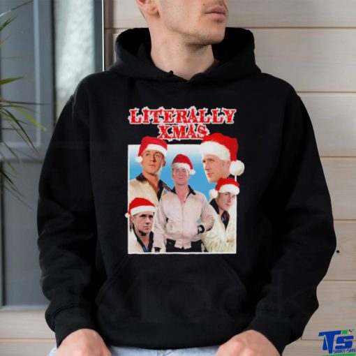 Official Literally Xmas Christmas T Shirt