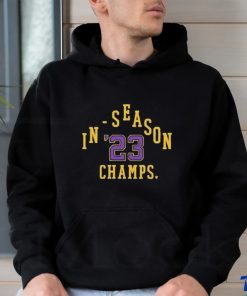 Official Los Angeles In season Tournament Champs Shirt