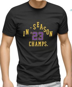 Official Los Angeles In season Tournament Champs Shirt