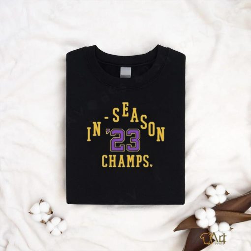 Official Los Angeles In season Tournament Champs Shirt