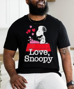 Official Love Snoopy Valentines T Shirt Snoopy Valentine Merch Funny Shirt