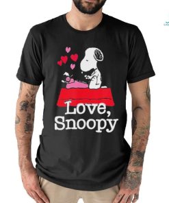 Official Love Snoopy Valentines T Shirt Snoopy Valentine Merch Funny Shirt