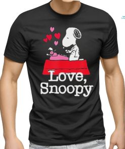 Official Love Snoopy Valentines T Shirt Snoopy Valentine Merch Funny Shirt