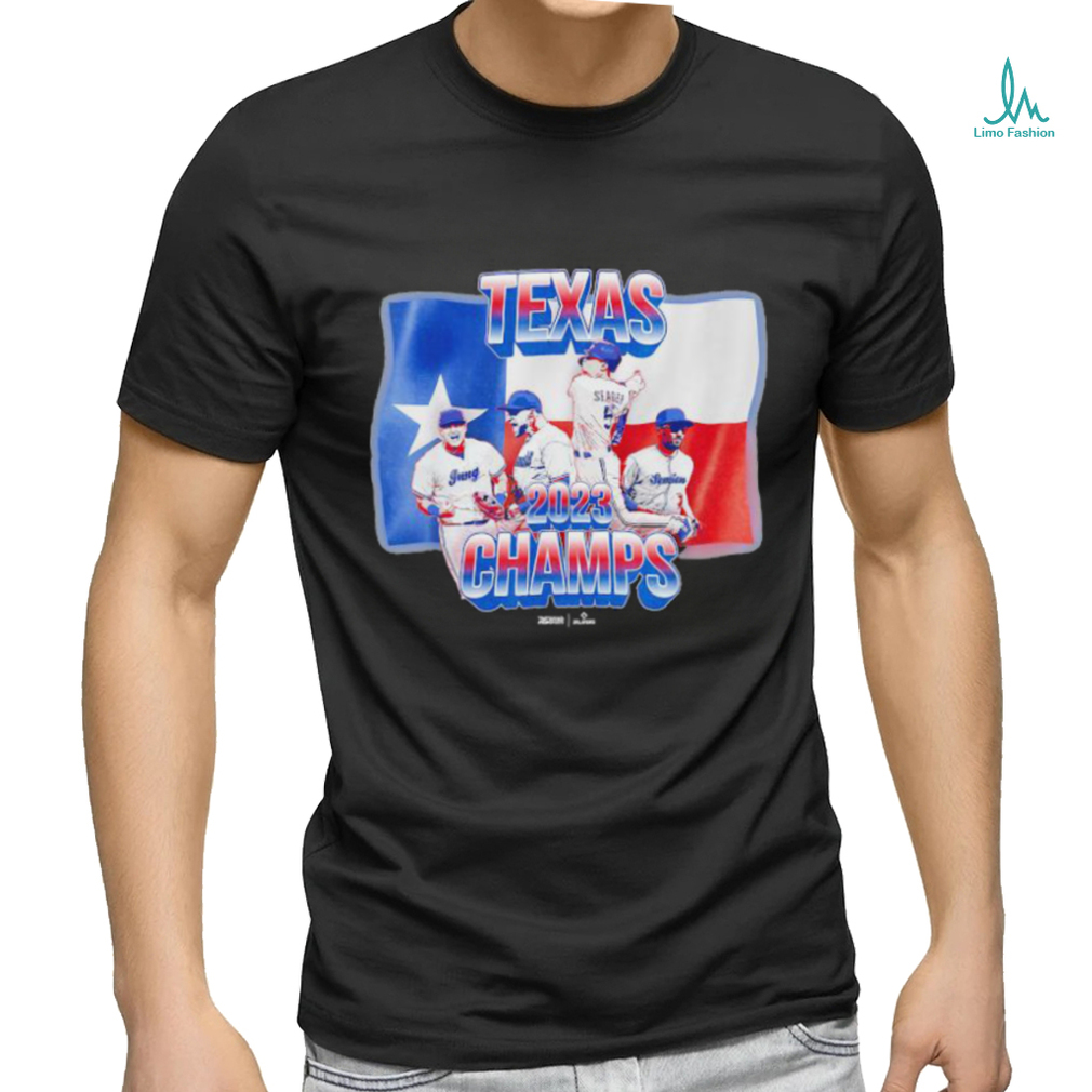 Official MLB World Champion Texas Baseball Player T Shirt Official MLB World Champion Texas Baseball Player T Shirt