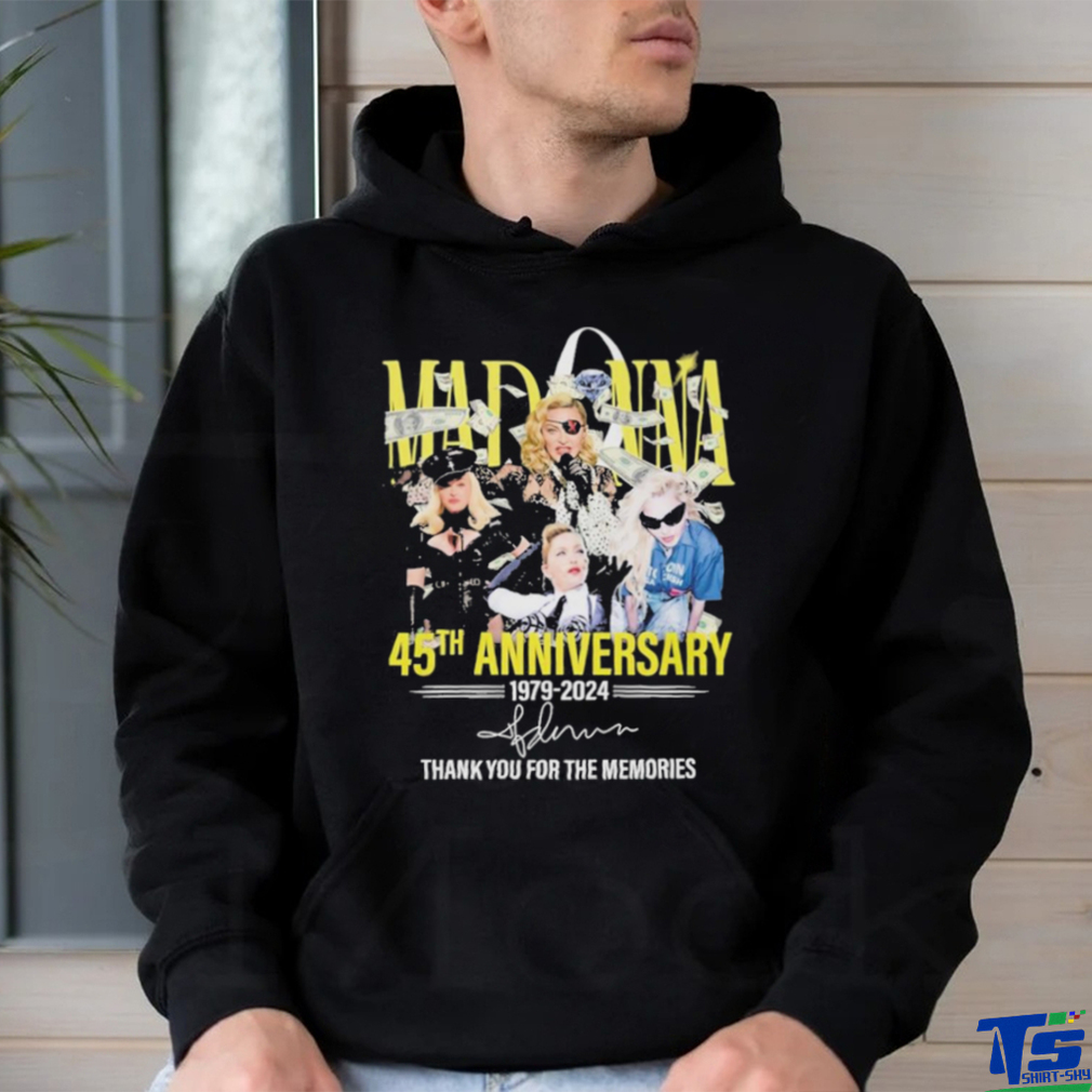 Official Madonna 45th Anniversary Memories Shirt Official Madonna 45th Anniversary Memories Shirt