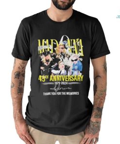 Official Madonna 45th Anniversary Memories Shirt