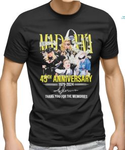 Official Madonna 45th Anniversary Memories Shirt